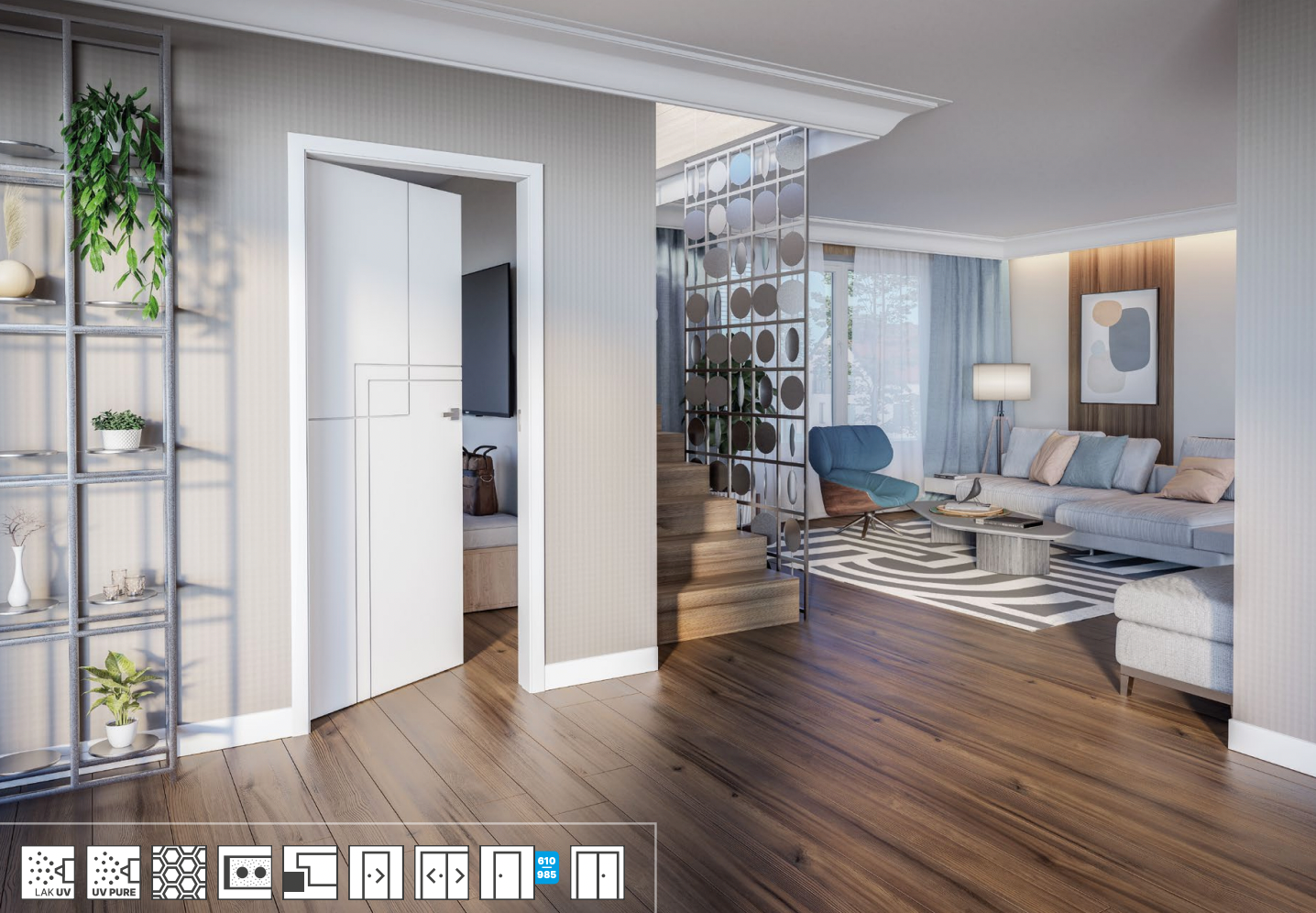 Painted Doors (Design 3)