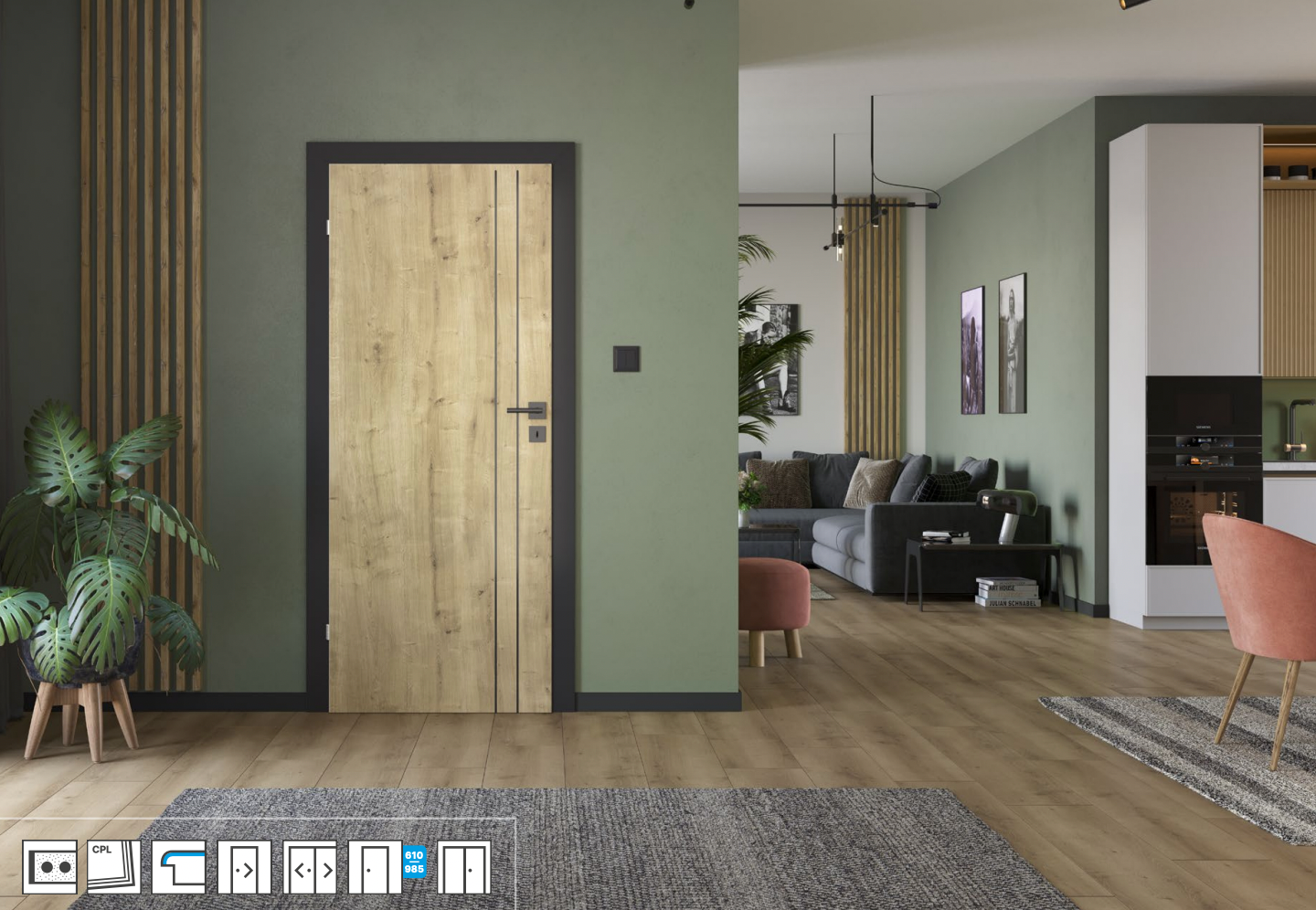 Loft Doors (Design 2)