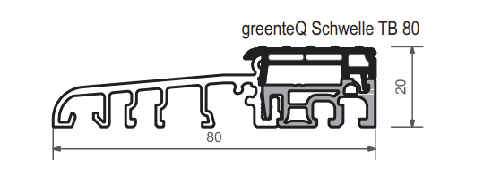 Greenteq Schwelle 80TB